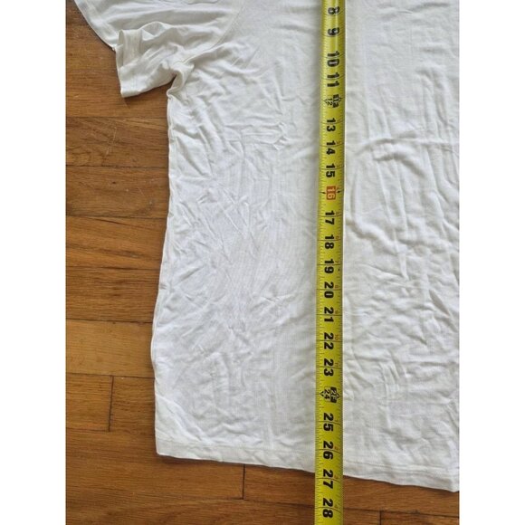 Tolani colection Oversized T-shirt White  X -large A001215 - Picture 3 of 4
